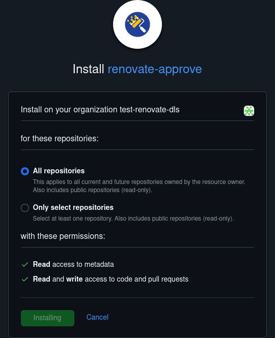 Install Renovate